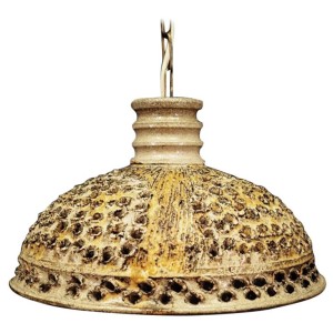 Ceramic chandelier, vintage style, 1960s, production: Denmark
