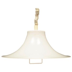 White pendant lamp, Danish design, 1970s, manufacturer: Fog & Morup