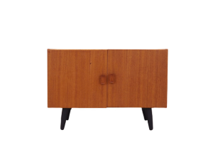 Teak cabinet, Danish design, 1980s, production: Denmark