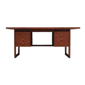 Teak desk, Danish design, 1970s, production: Denmark