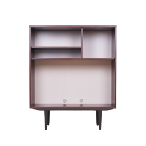 Mahogany bookcase, Swedish design, 1960s, manufacturer: Ulferts