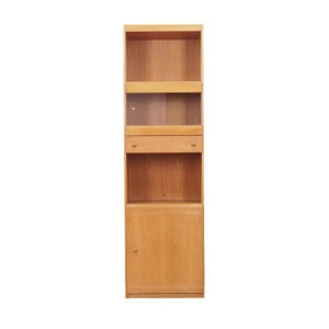 Ash bookcase, Danish design, 1970s, manufacturer: Skovby