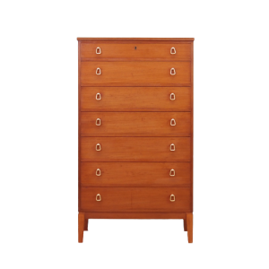 Mahogany chest of drawers, Danish design, 1970s, production: Denmark
