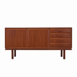 Teak sideboard, Swedish design, 1960s, manufacture: Örnen Möbelfabrik