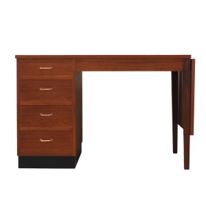 Teak desk, Danish design, 1970s, production: Denmark