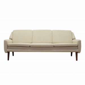 Cream sofa, Danish design, 1970s, production: Denmark
