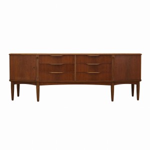 Walnut sideboard, Danish design, 1960s, production: Denmark