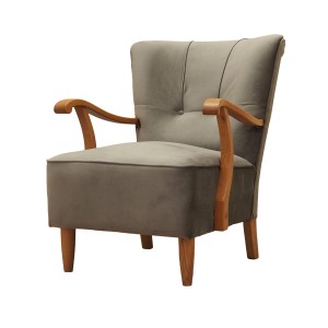 Beech armchair, Danish design, 1960s, production: Denmark