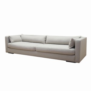 Grey sofa, Scandinavian design, 00s